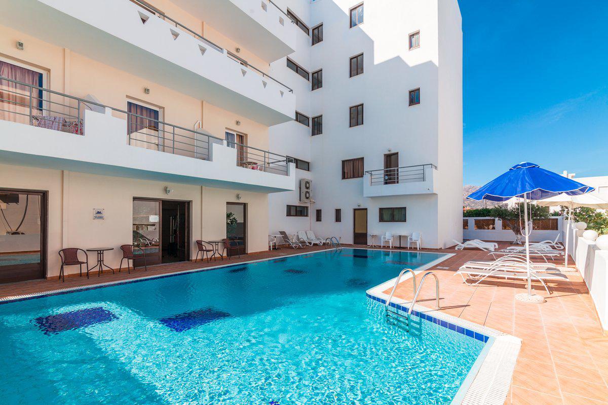 Iolkos Hotel Karpathos Esterno foto